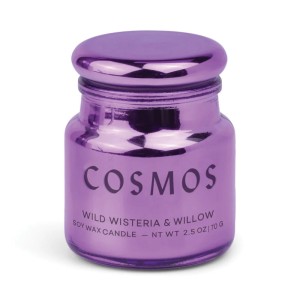 Ароматна свещ Chroma Cosmos - Глициния и върба